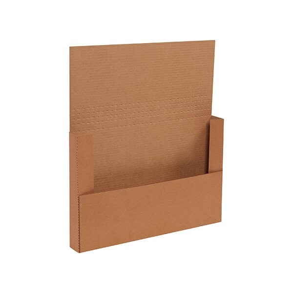 Bsc Preferred 18 x 12 x 2'' Kraft Easy-Fold Mailers, 50PK BUY00014651 - main